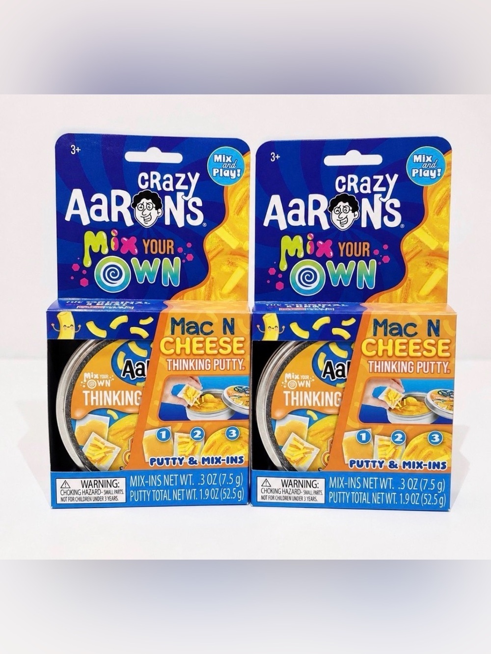 Mac N Cheese Thinking Putty - Yellow Mix-In Kit